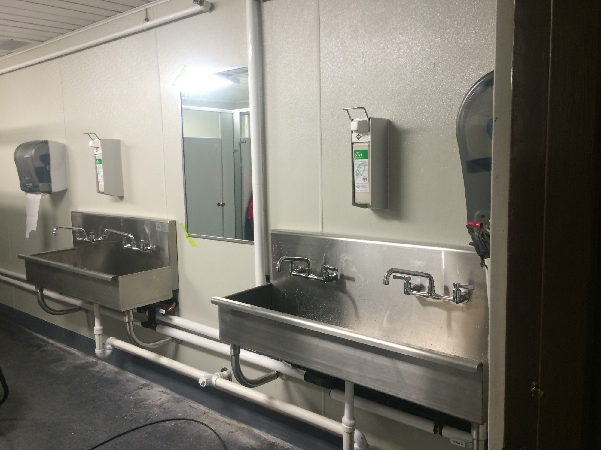 Custom Hoist Restrooms